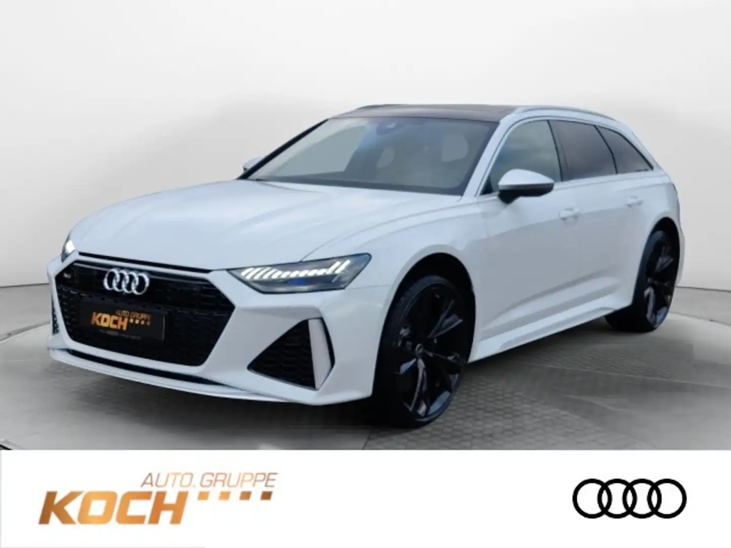 Audi RS6 RS 6 Avant - PanoDach - AHK - inkl. Winterräder - Weiß - 2