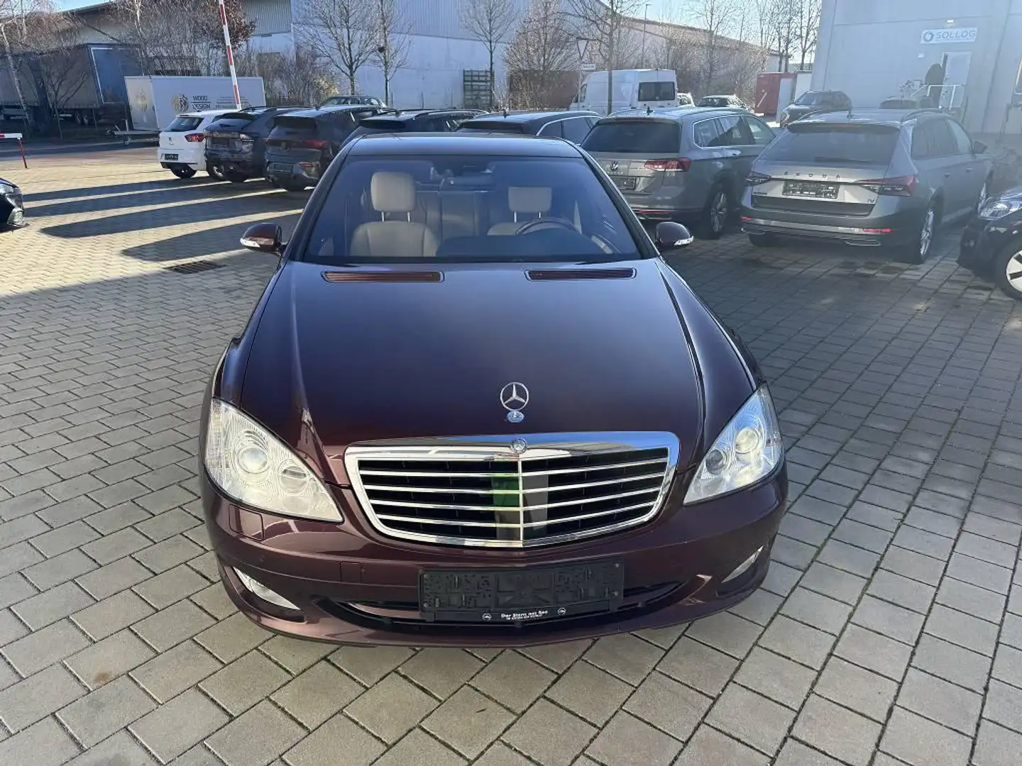 Mercedes-Benz S 500 4MATIC *Rentnerfahrzeug* viele Neuteile Rot - 2