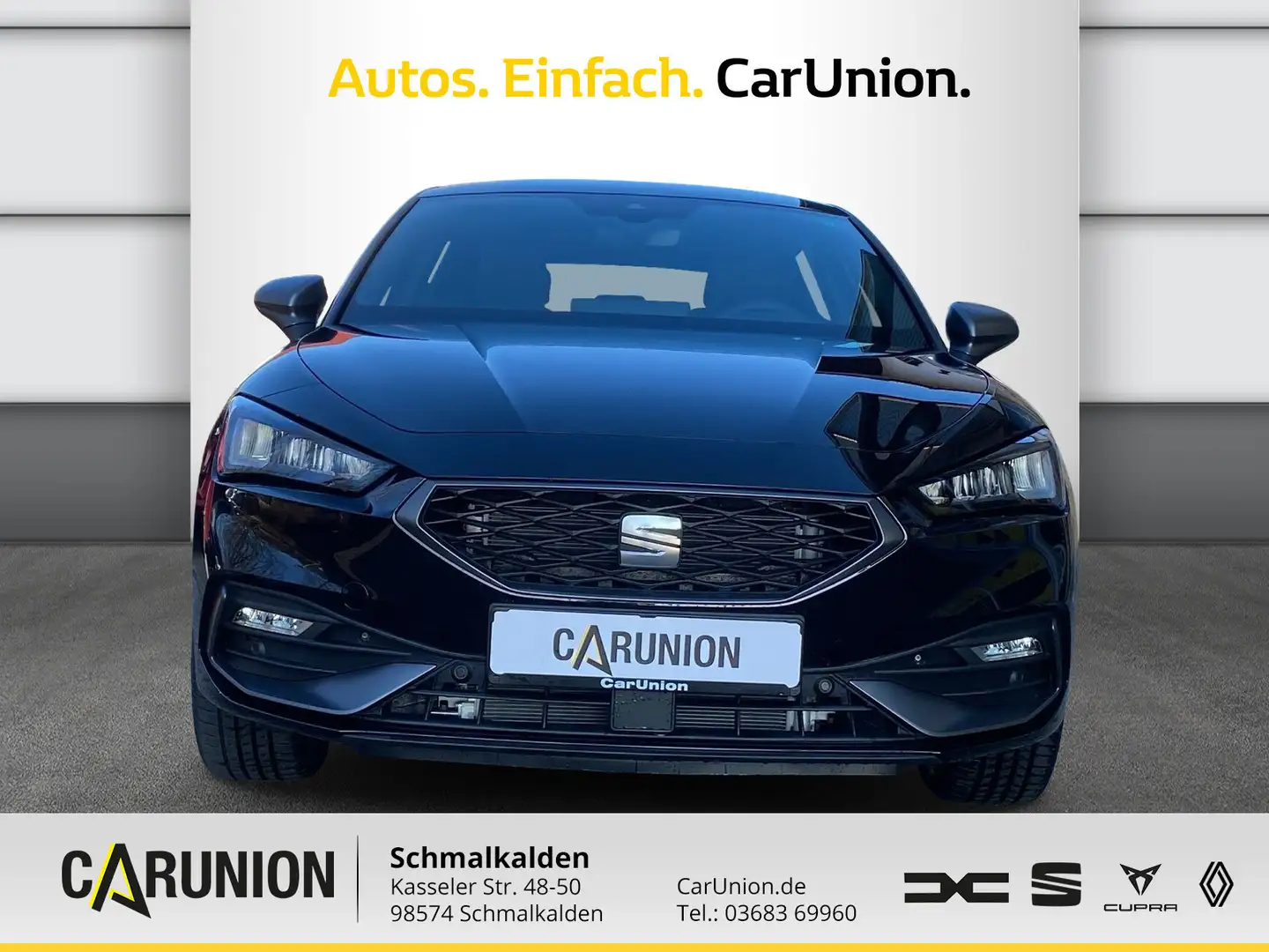 SEAT Leon 1.5 eTSI 110 kW FR Schwarz - 2