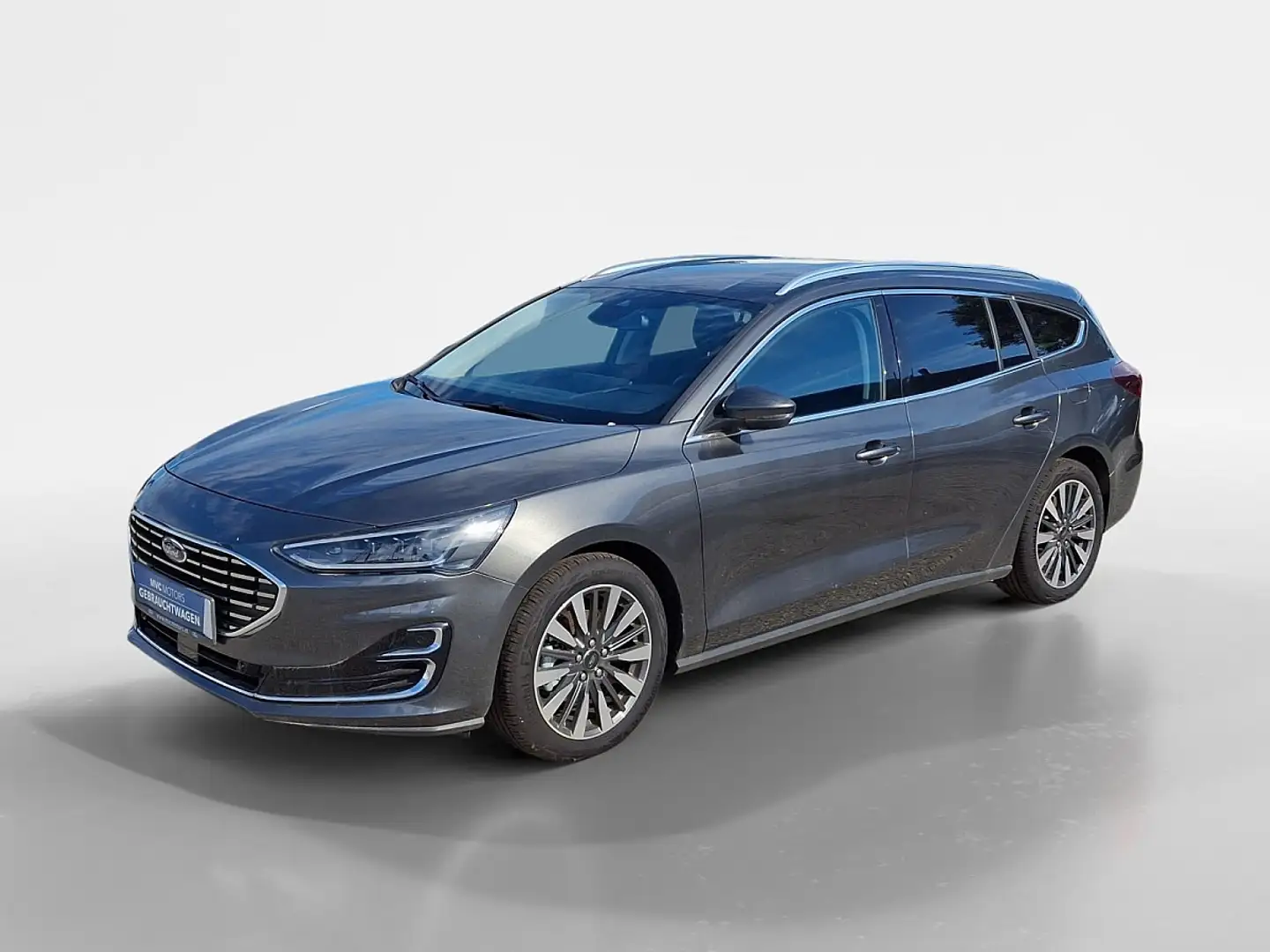 Ford Focus Turnier 1,0 EcoBoost Hybrid Titanium Vignale Aut. Grau - 1
