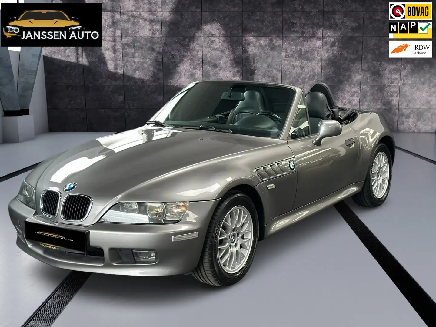 BMW Z3 Roadster 1.9i Widebody|Leder|Airco|stoelverwarming Gris - 1