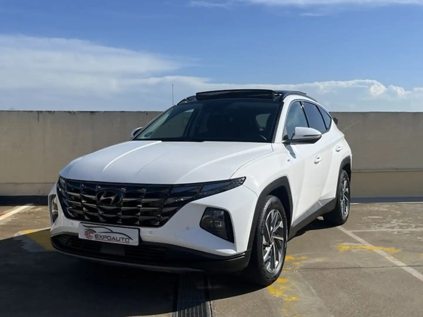 Hyundai TUCSON 1.6 TGDI 48V Tecno 2C 4x2 DT Blanco - 1