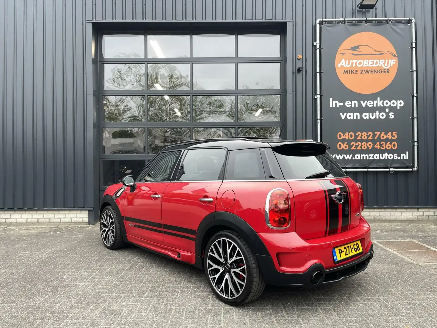 MINI John Cooper Works Countryman 1.6 ALL4 PANORAMADAK|LEER|HARMAN-KARDON|NAVIGATIE| Rot - 2