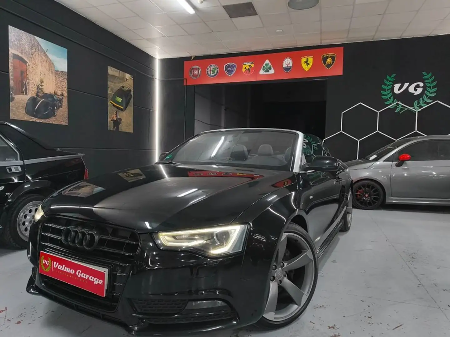Audi A5 Cabrio 2.0 TFSI 211cv Schwarz - 1