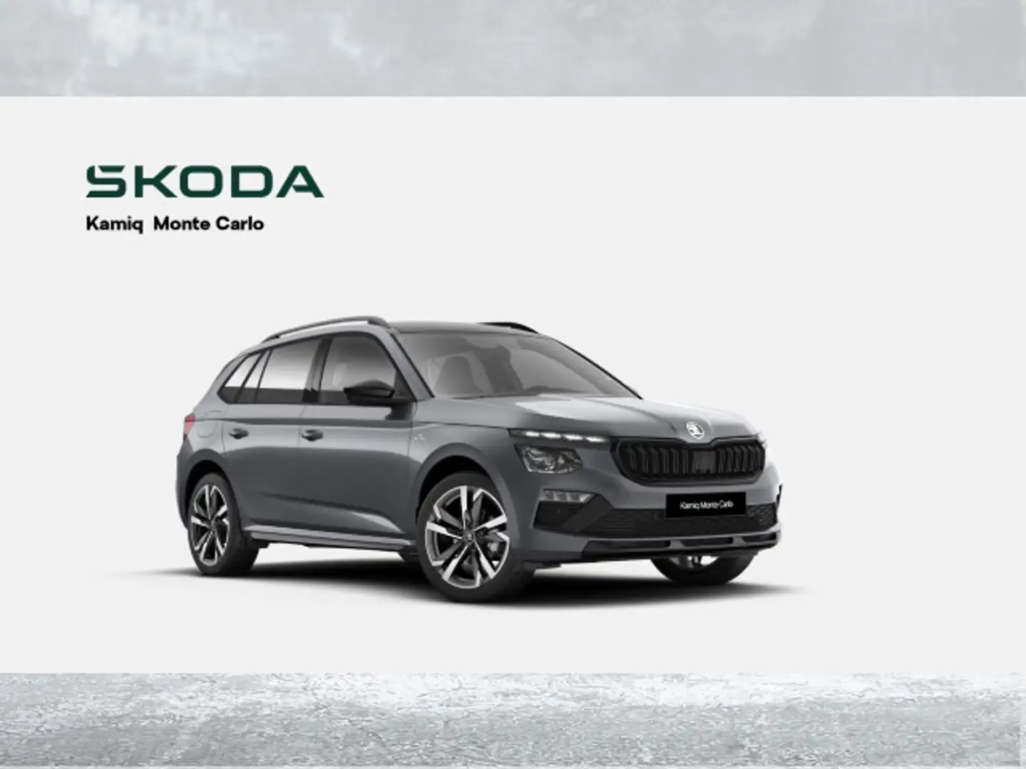 Skoda Kamiq Monte Carlo 1,5 TSI 110 kW DSG AHK PANO Gris - 2