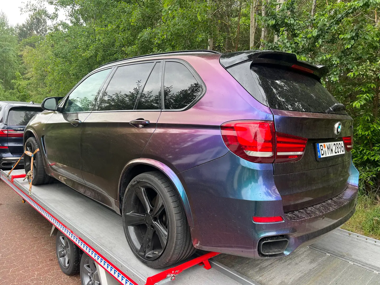 BMW X5 M M50 d Motorschaden 3,5t H/K HuD Folie Negro - 2