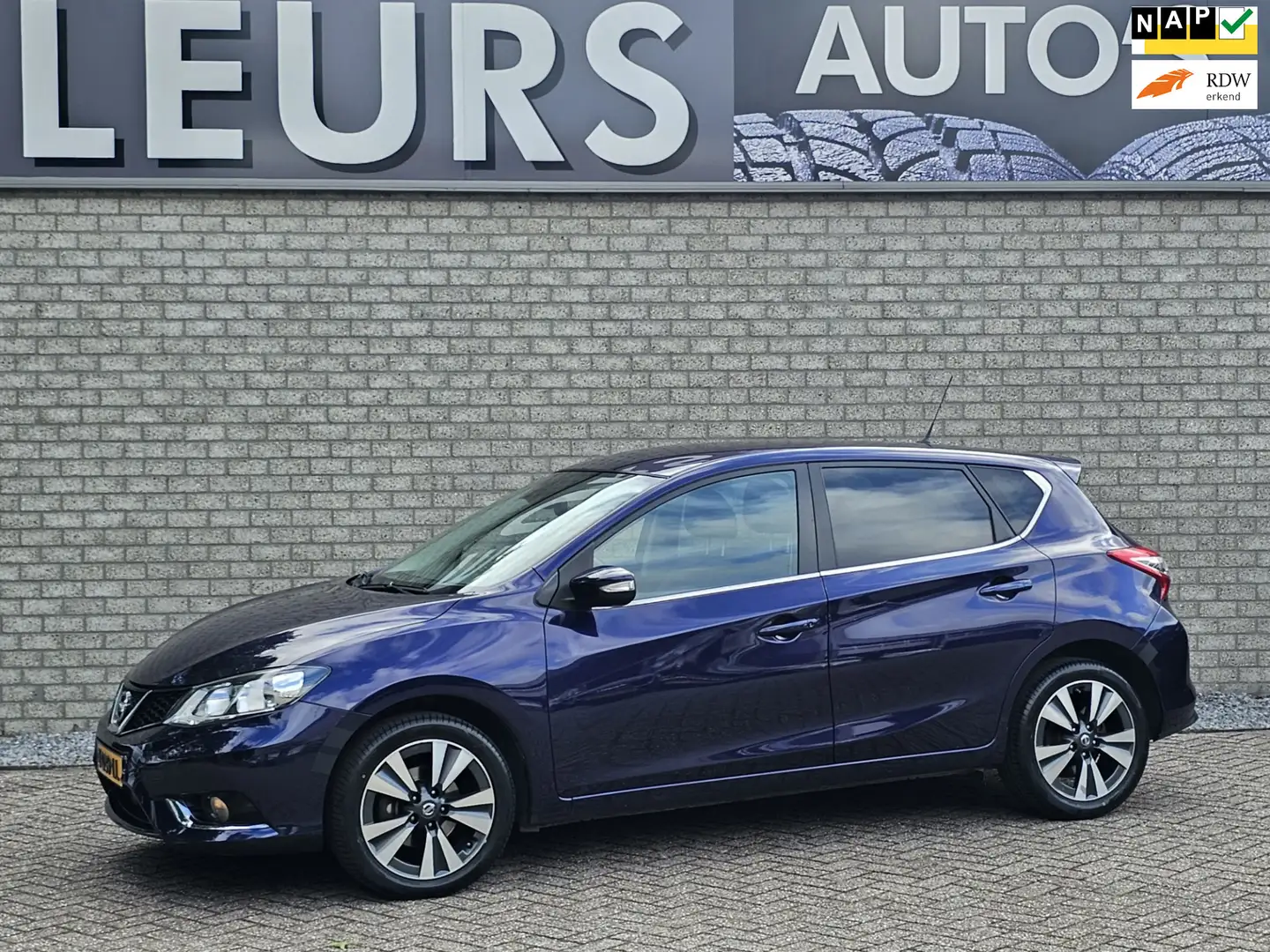 Nissan Pulsar 1.2 DIG-T Tekna Navi/Camera Bleu - 1