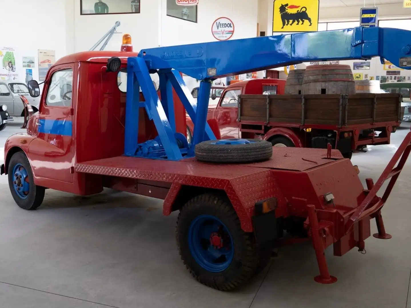 Fiat 615 N AUTOGRU soccorso stradale 1964 Rojo - 2