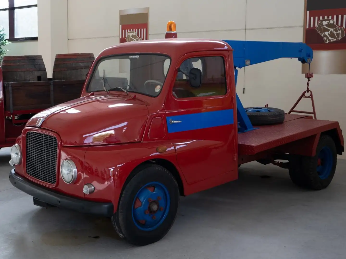 Fiat 615 N AUTOGRU soccorso stradale 1964 Rojo - 1