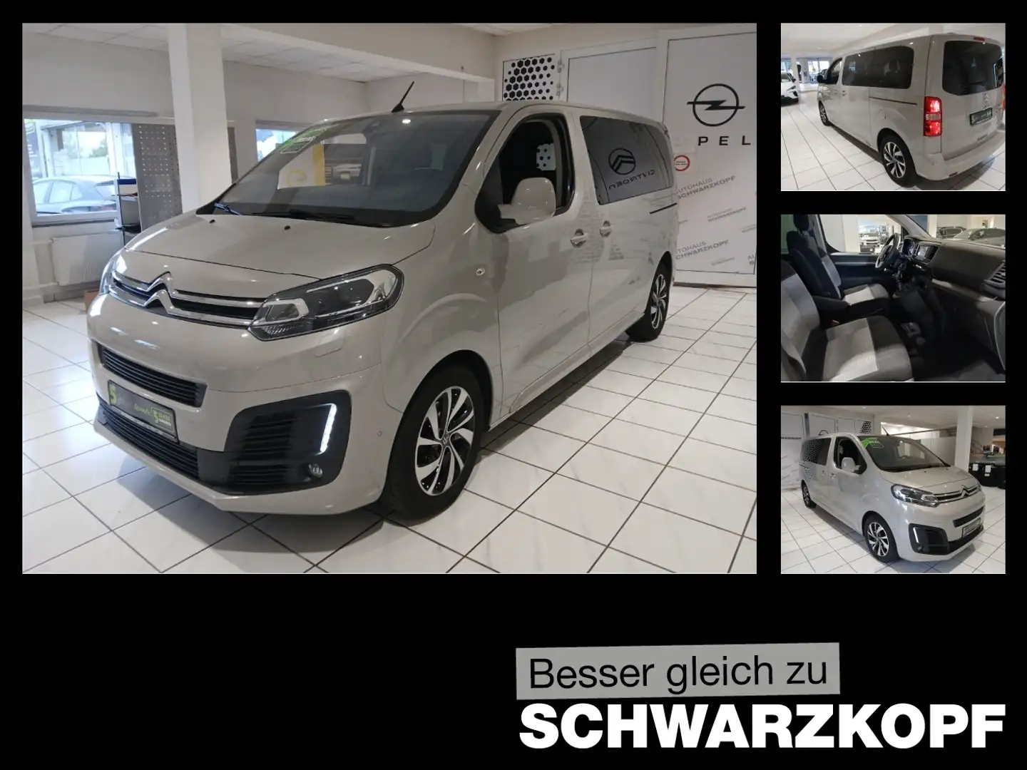 Citroen Spacetourer 2.0BlueHDi Fin. ab 2,99% Navi,Pano Beige - 1