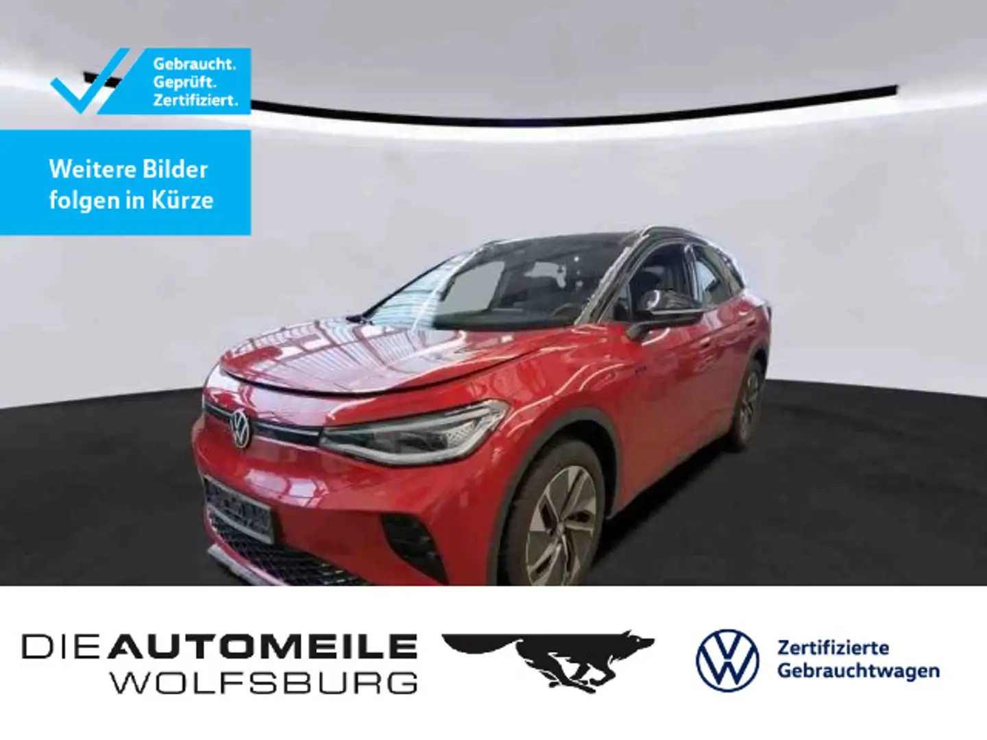 Volkswagen ID.4 4M GTX Pano/AHK/Matrix/ACC Rouge - 1