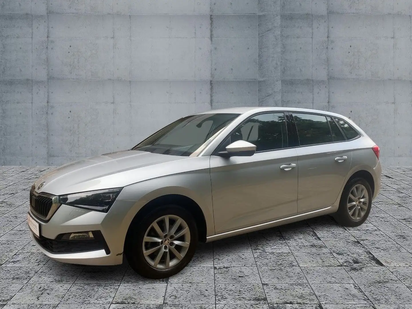 Skoda Scala 1.0 TSI DSG AMBITION LED+NAVI+GRA+SHZ+AHK Silber - 2