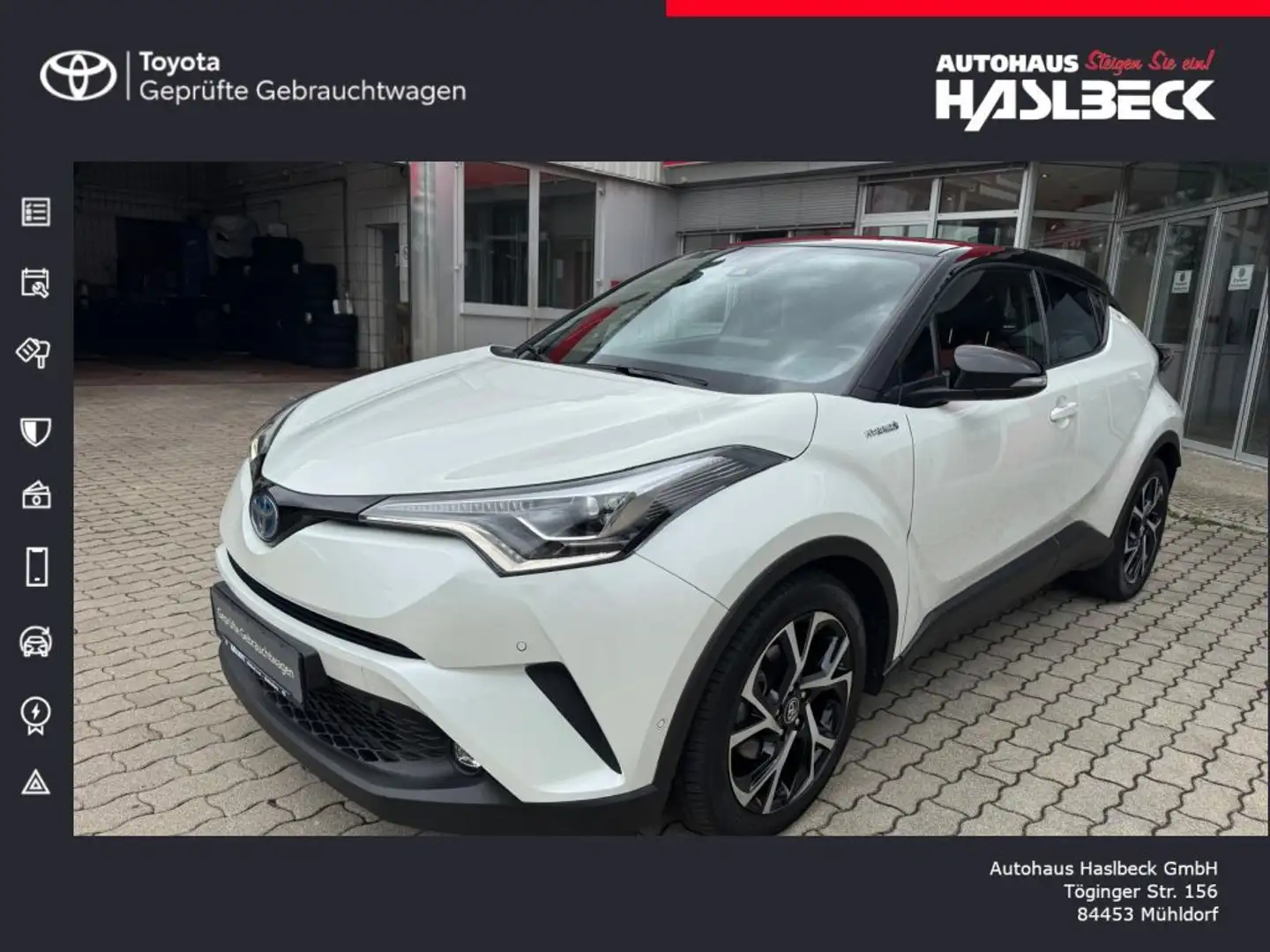 Toyota C-HR Hybrid Style Selection Weiß - 1