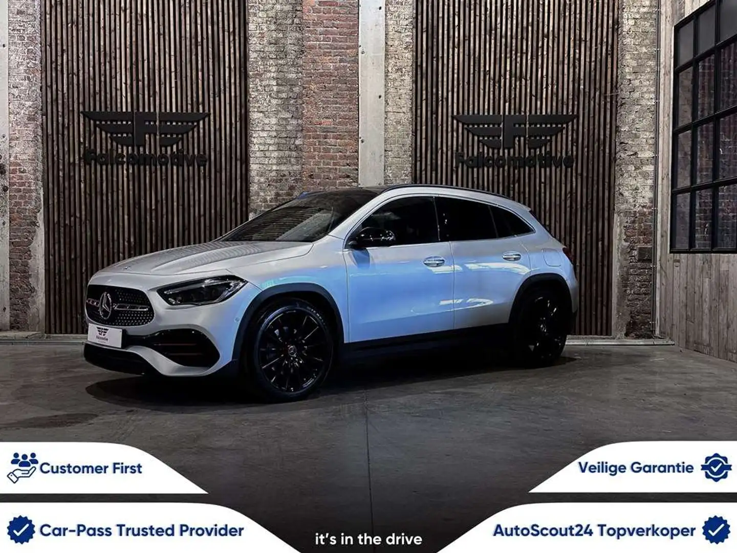 Mercedes-Benz GLA 220 dA*AUT*4-MATIC*AMG*EDITION-1*PANODAK*190 PK* Stříbrná - 1
