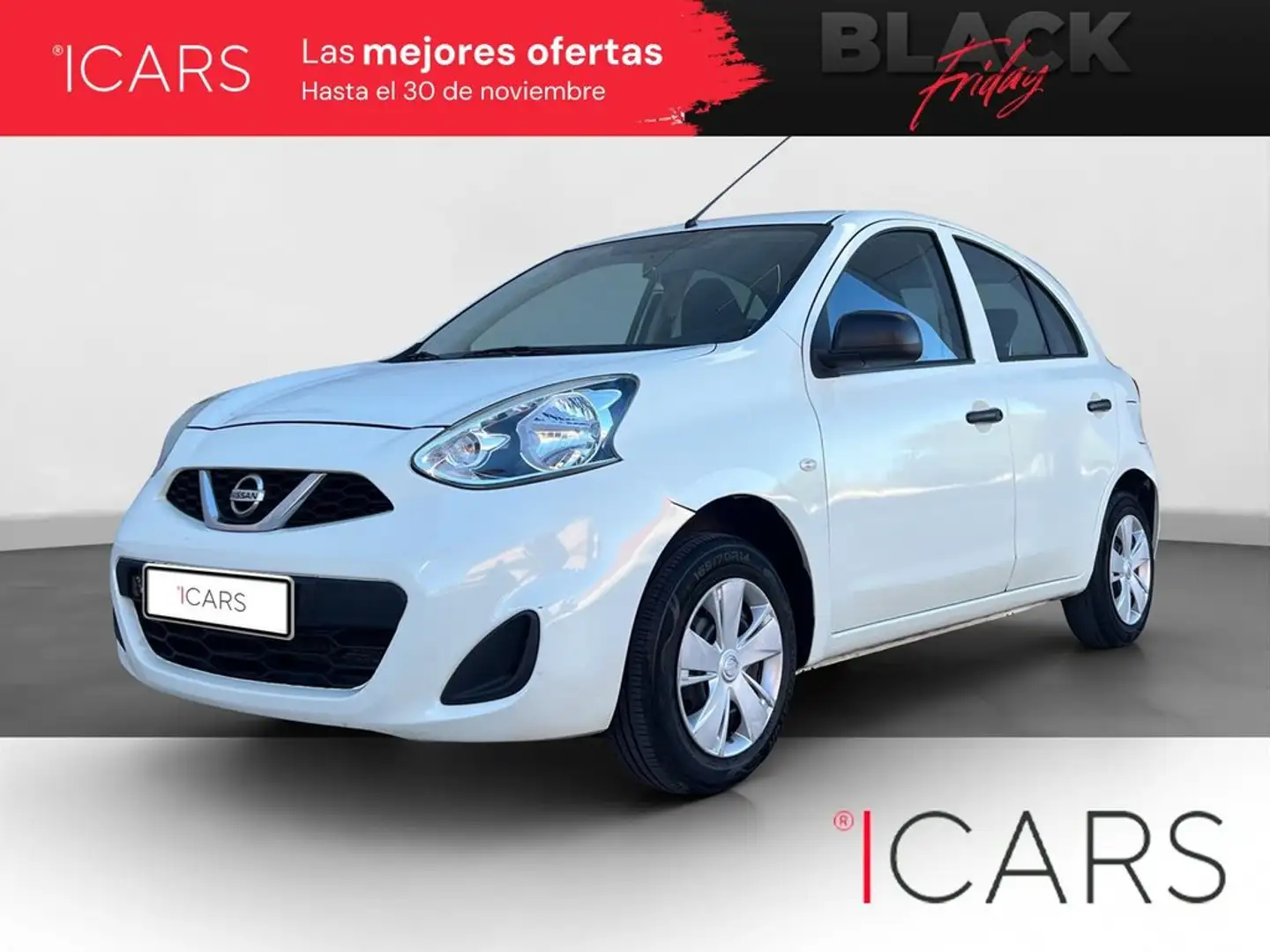 Nissan Micra 1.2 Acenta Blanc - 1