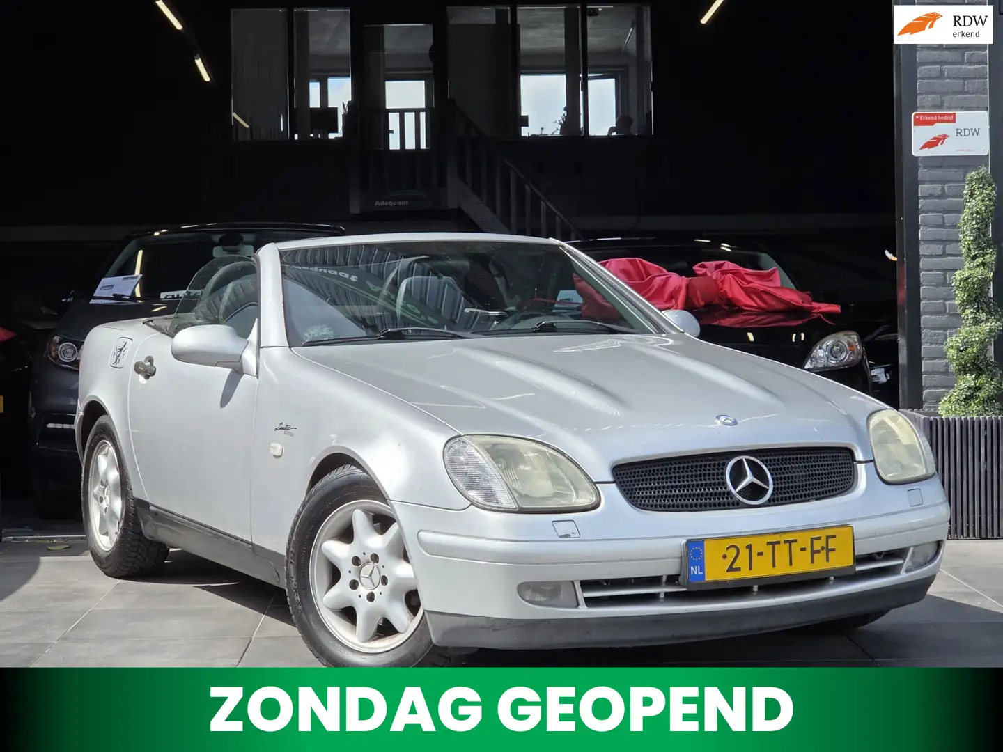 Mercedes-Benz SLK 230 K.|APK|Stoelverwarming|Airco Gri - 1