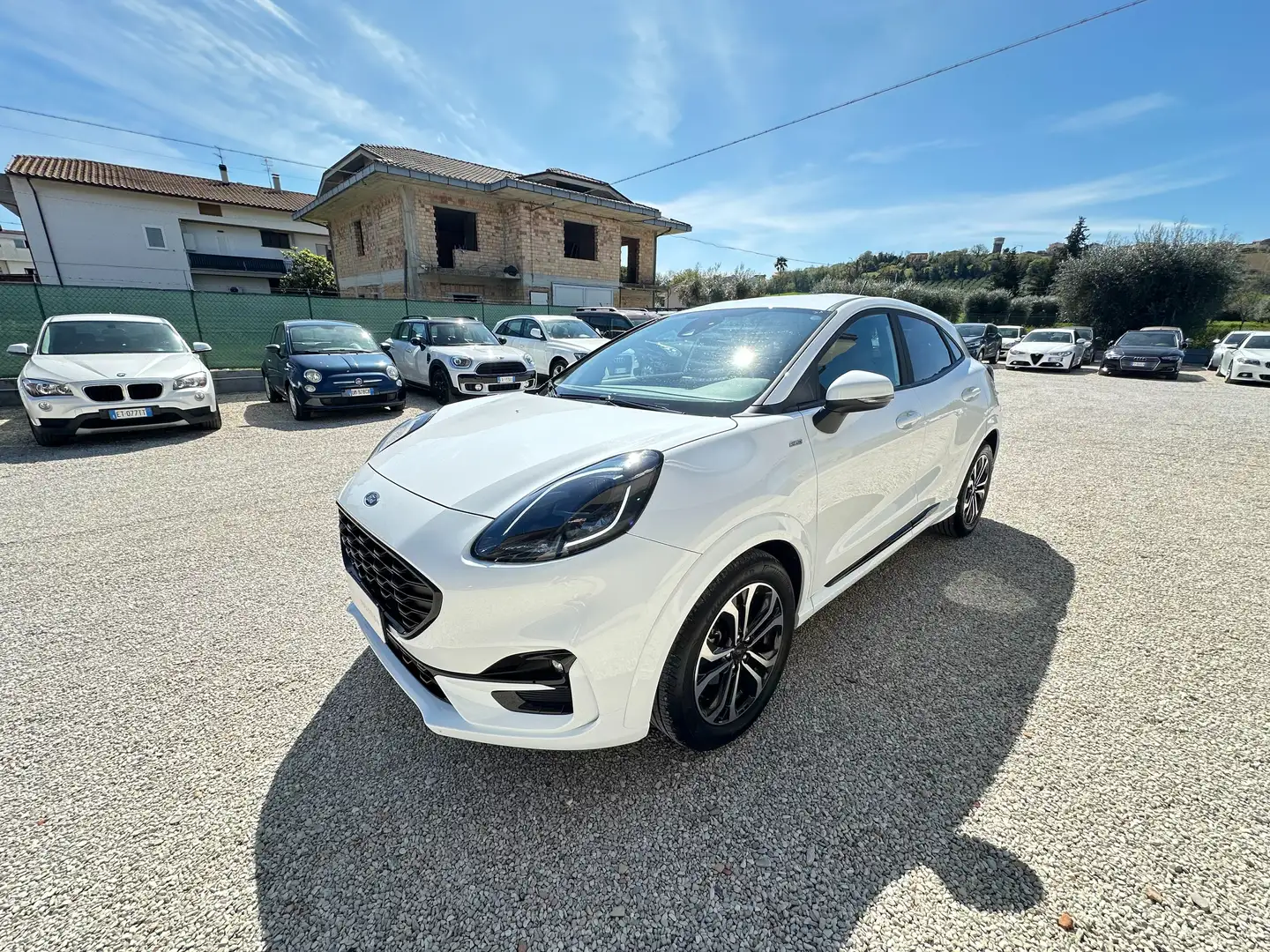 Ford Puma 1.0 EcoBoost Hybrid 125 cv  ST-Line 24.266 km Bianco - 2