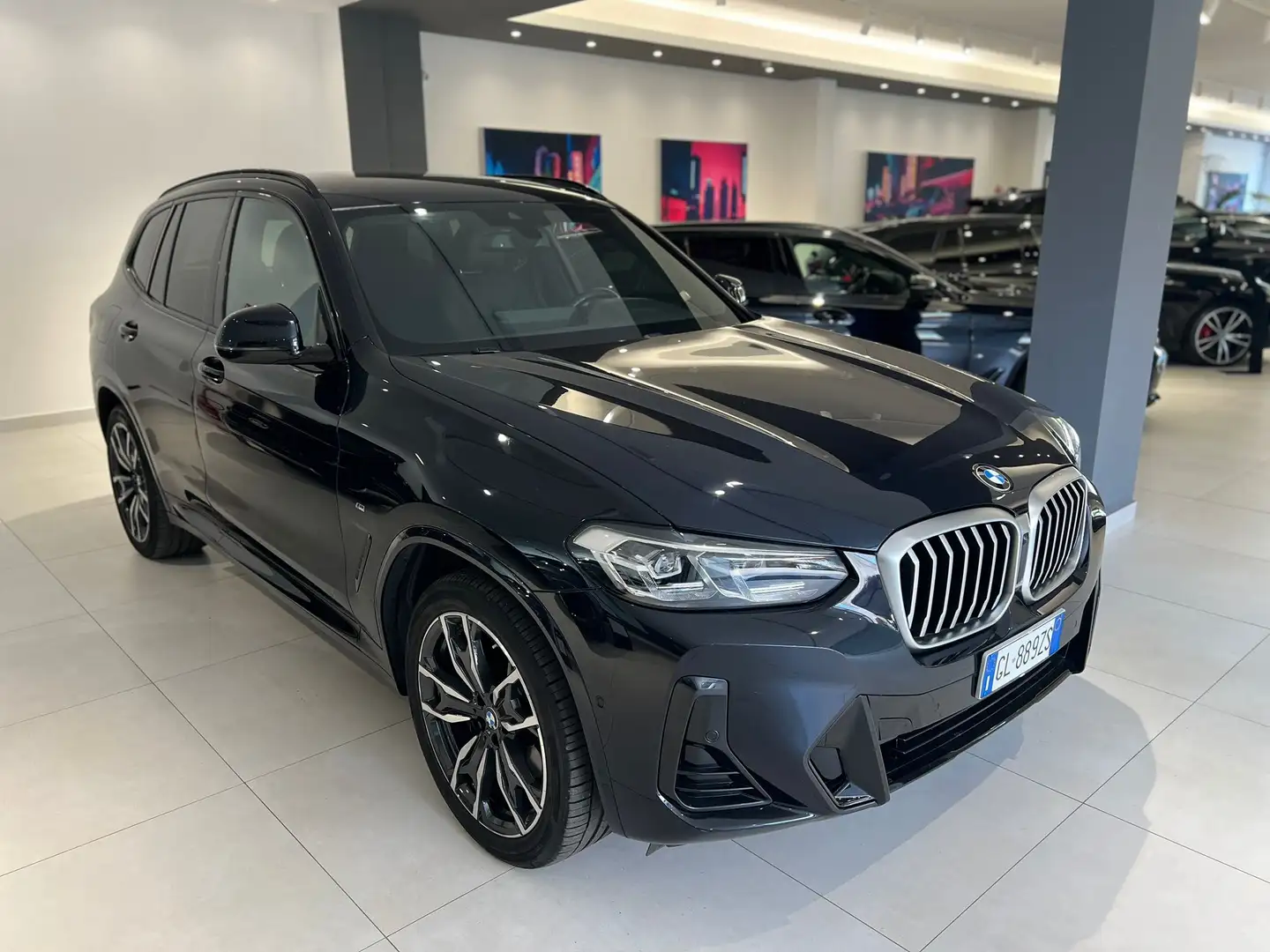 BMW X3 X3 xdrive20d mhev 48V Msport auto Noir - 2