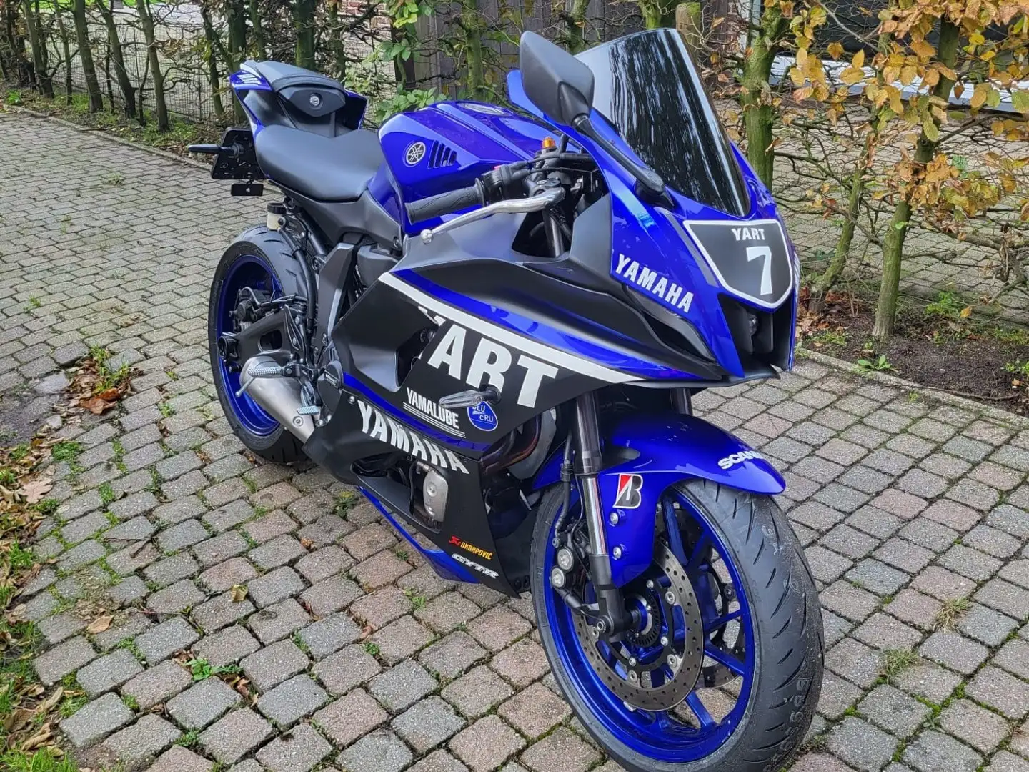 Yamaha YZF-R7 Bleu - 1