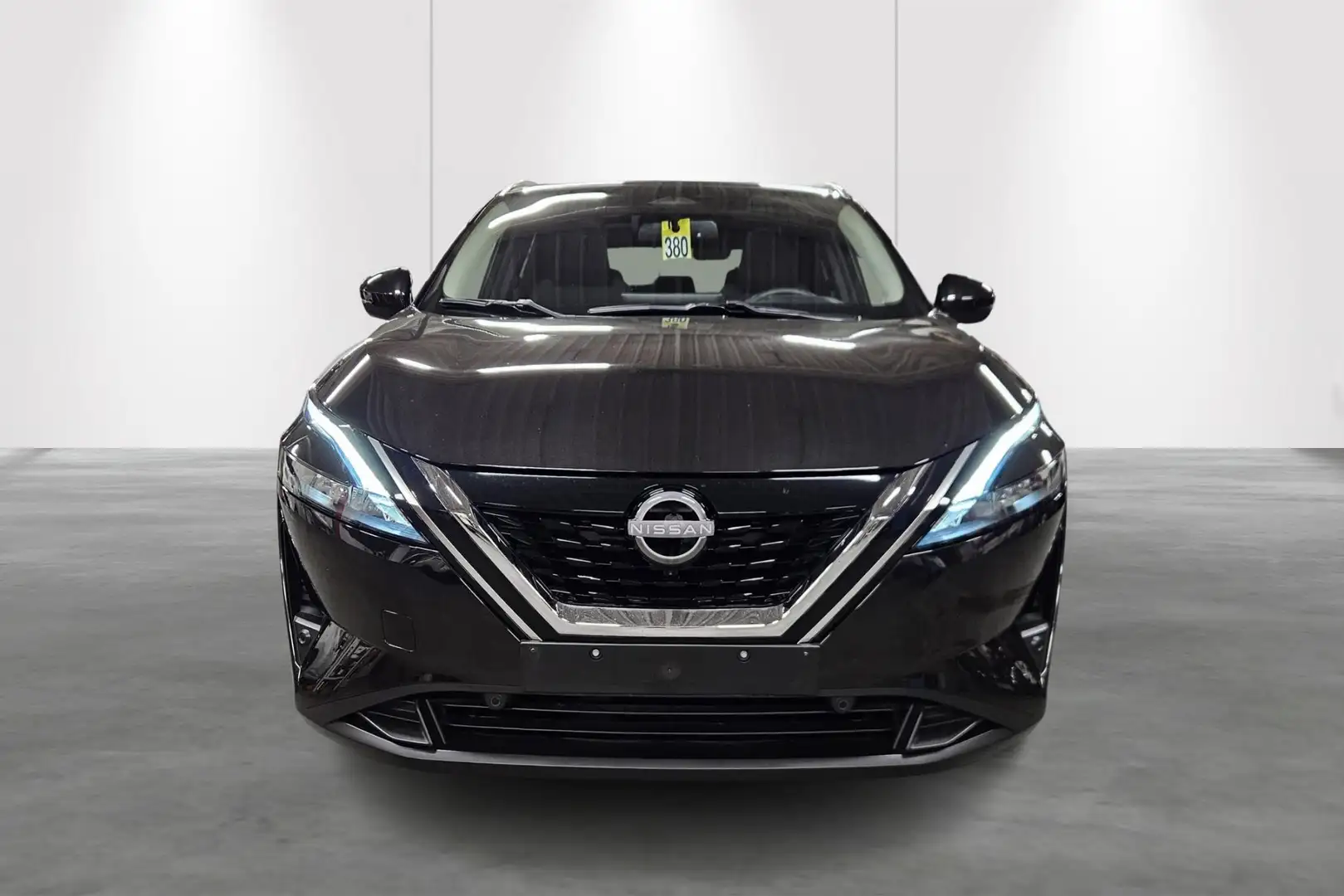 Nissan Qashqai Hybrid-Aut-Airco-Pano-Gps-carplay 380g Noir - 2