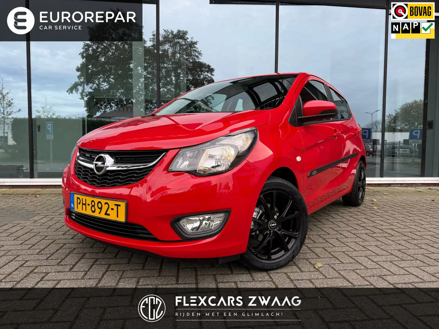 Opel Karl 1.0 ecoFLEX Edition - Airco - Black Pack - Parkeer Rosso - 1
