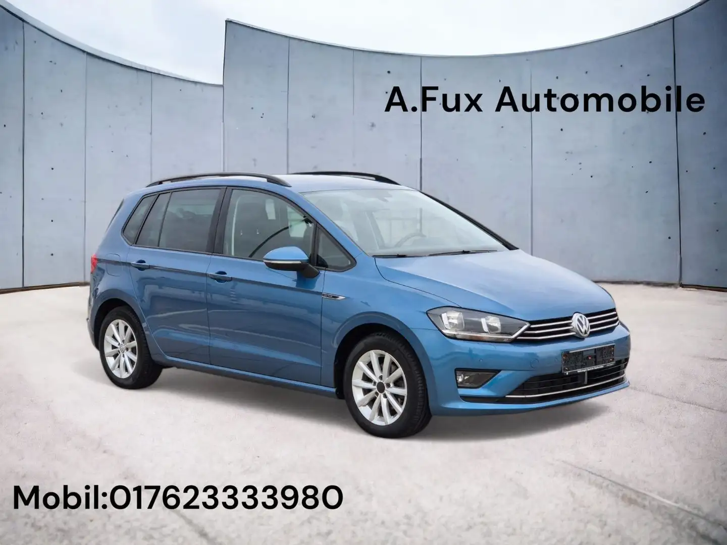 Volkswagen Golf Sportsvan VII Lounge 1-Hand DSG PDC SHZ Blau - 1