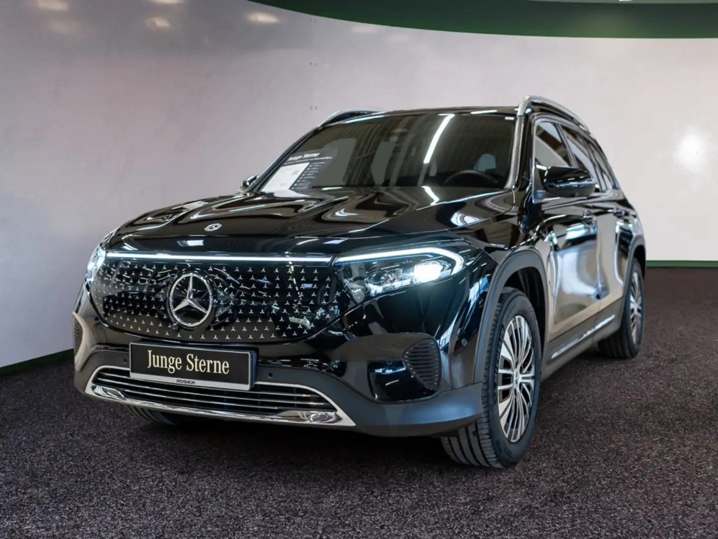 Mercedes-Benz EQB 350 4M ElectricArt Advanced+ AHK Distr. L Noir - 2