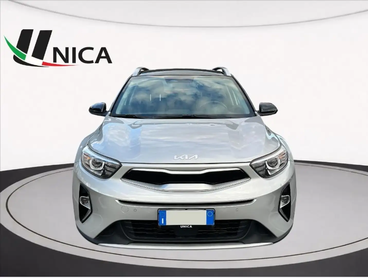 Kia Stonic Stonic 1.2 dpi Style s/Design Pack gpl 82cv Argento - 1