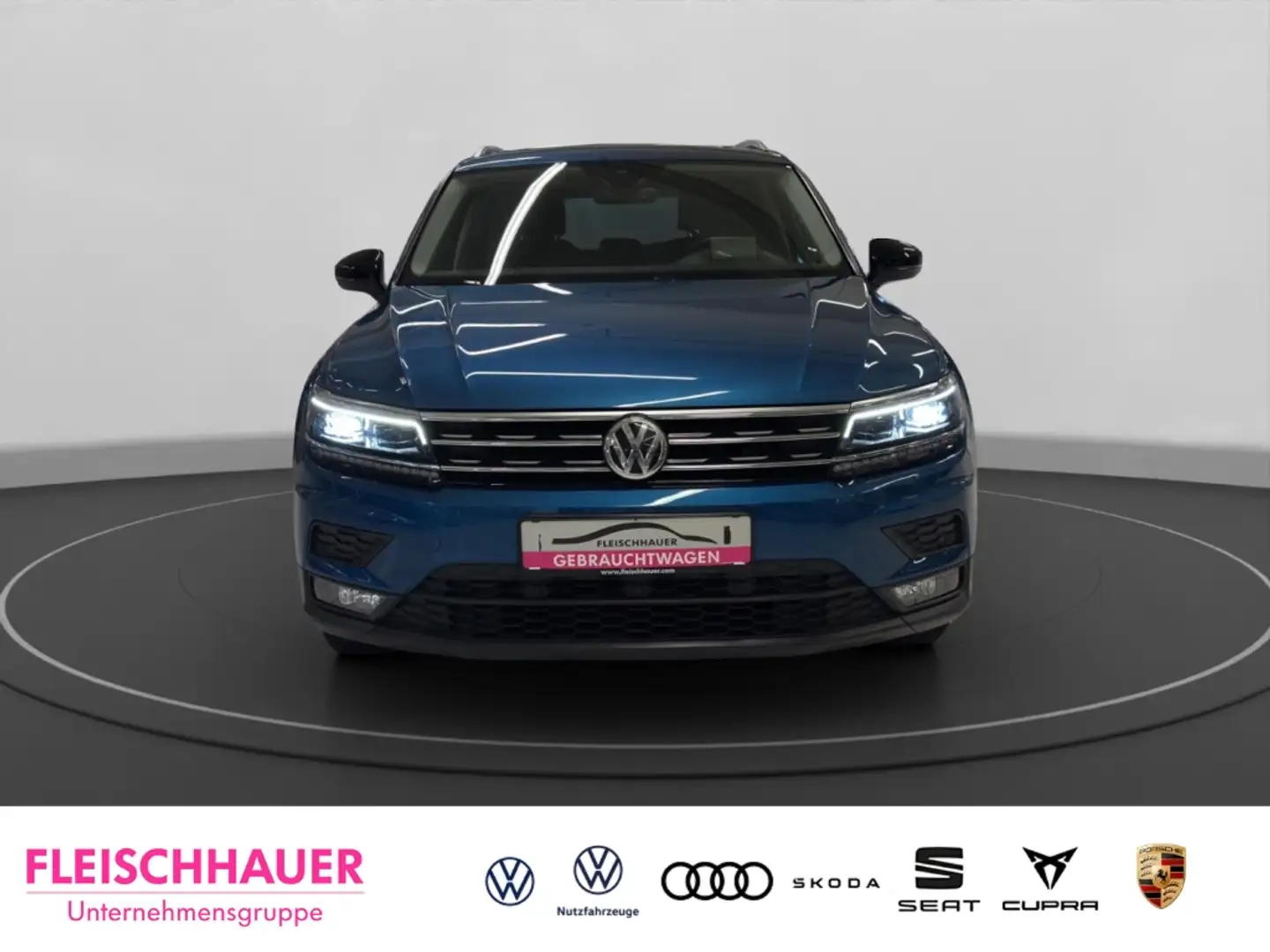 Volkswagen Tiguan IQ.DRIVE 1.5 TSI Navi+LED+Pano+Stdhzg+360°+VC Blau - 2