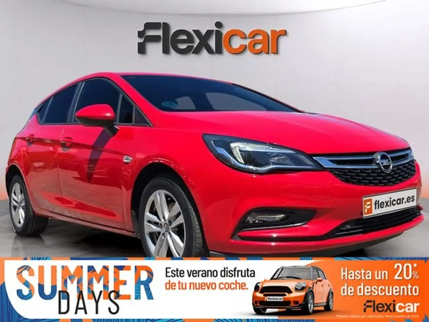 Opel Astra 1.6+CDTi+S%2FS+81kW+%28110CV%29+Selective Rojo - 1