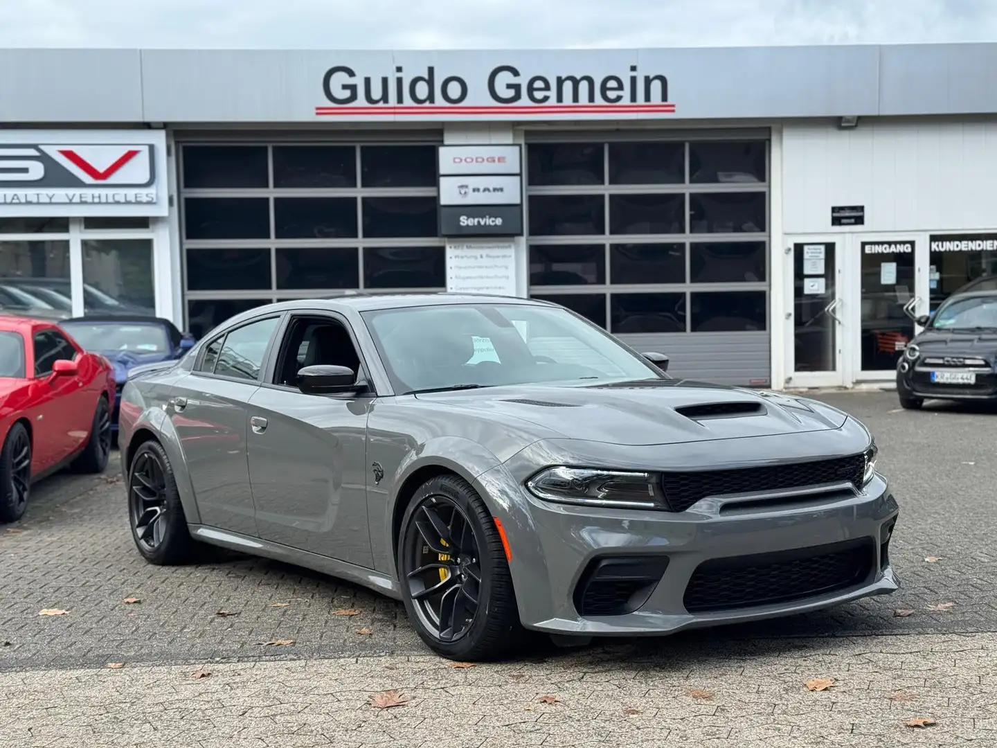 Dodge Charger Hellcat 6.2 V8 Widebody Last Call Carbon + Yellow Gris - 1