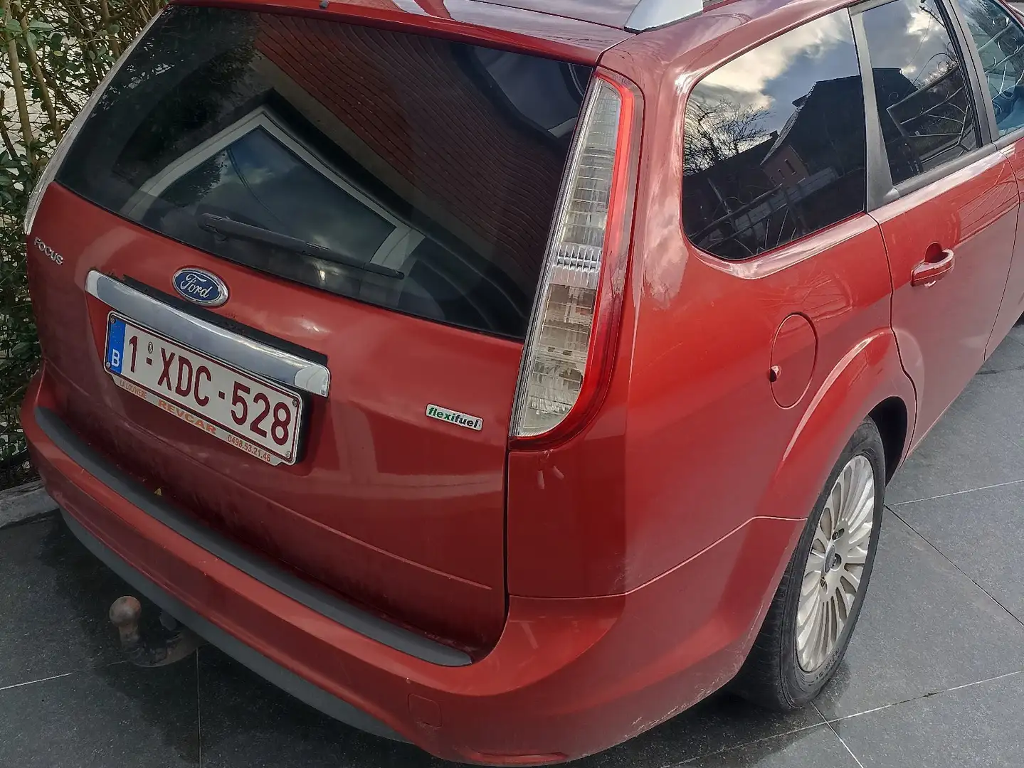 Ford Focus Focus 1.8i FlexiFuel Titanium Rouge - 2