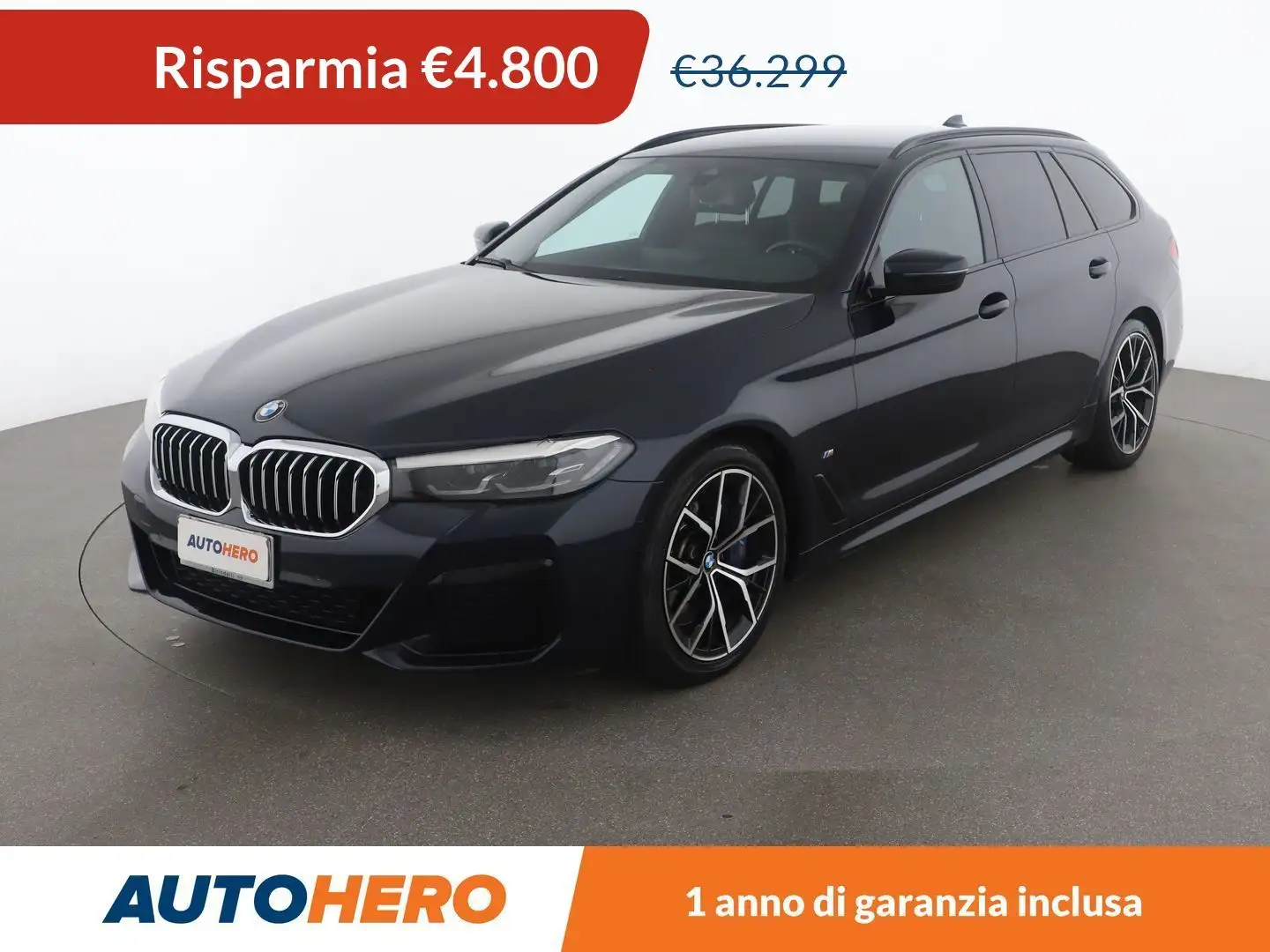 BMW 540 540d Msport Touring xDrive MHEV Blu/Azzurro - 1