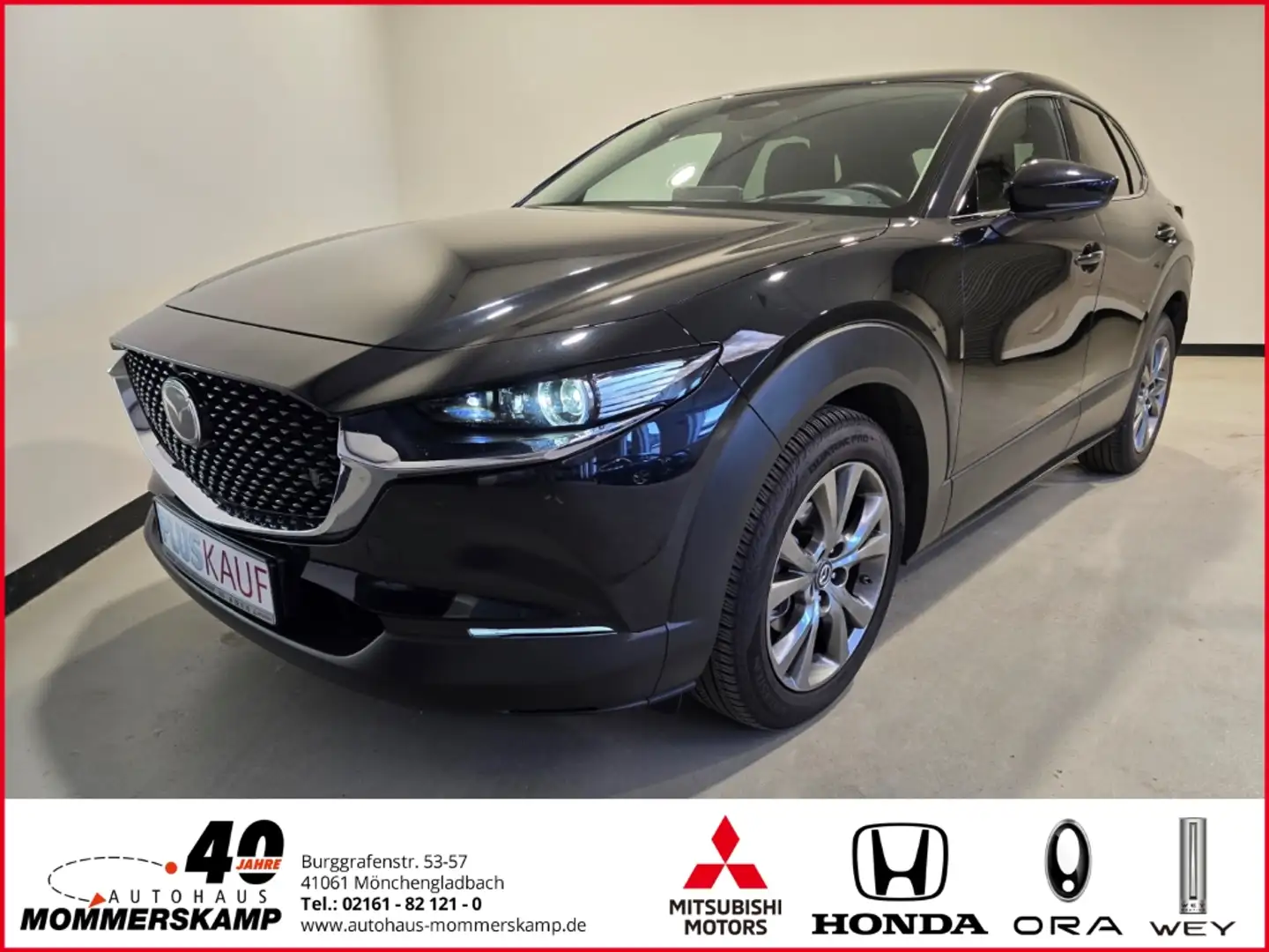 Mazda CX-30 Exclusive-Line 2WD 2.0 SKYACTIV-X-M Hybrid+HUD+Bos Zwart - 1