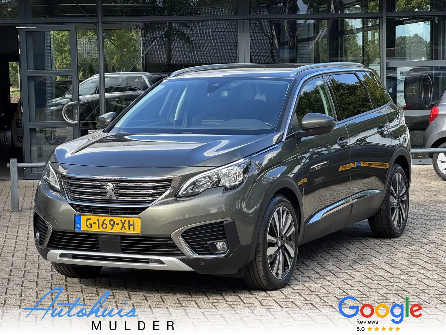 Peugeot 5008 1.2 Turbo Premium 7 zits/Navigatie/Trekhaak/Keyles Gris - 1
