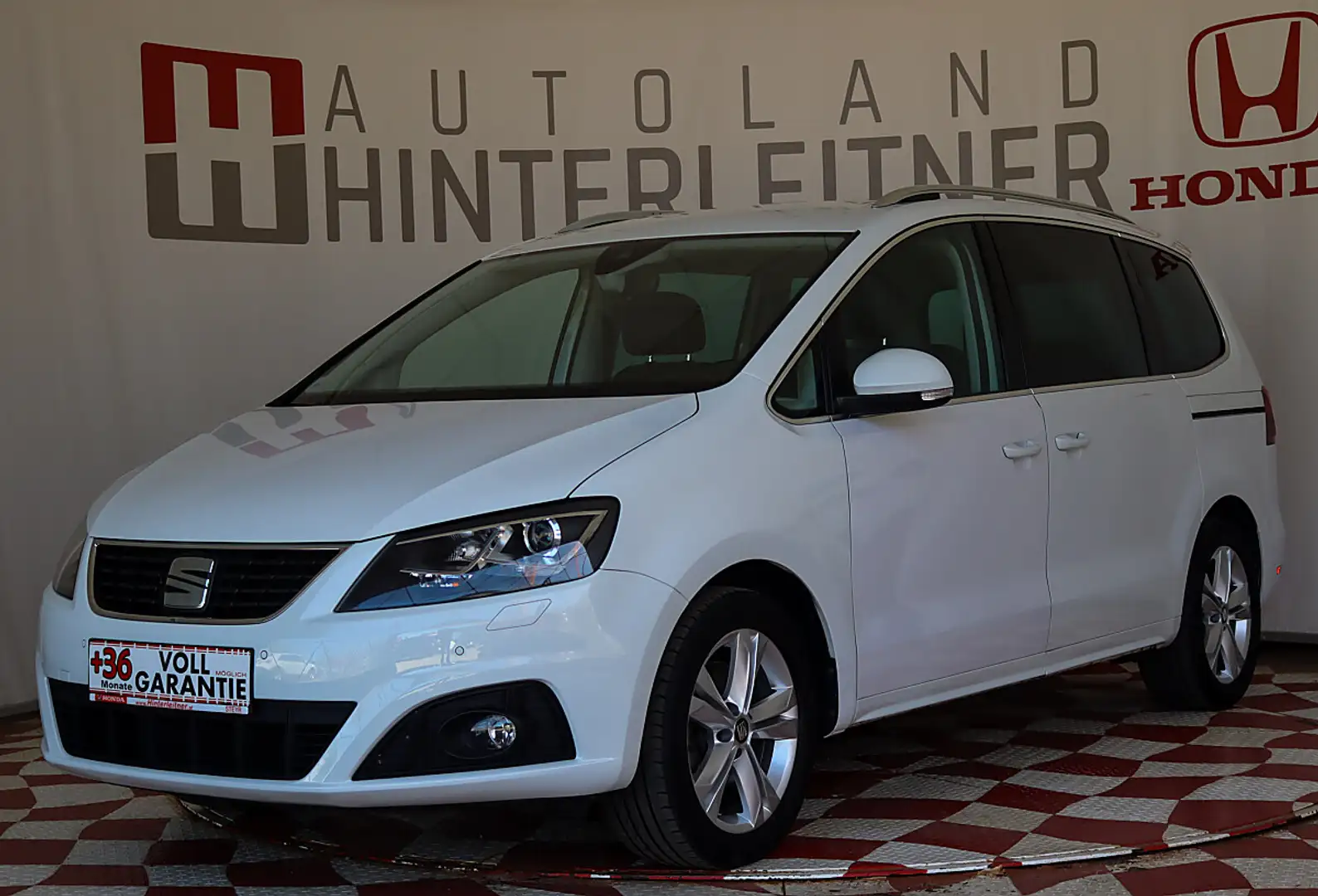 SEAT Alhambra Xcellence TSI DSG / ACC / NAVI / PDC Weiß - 1