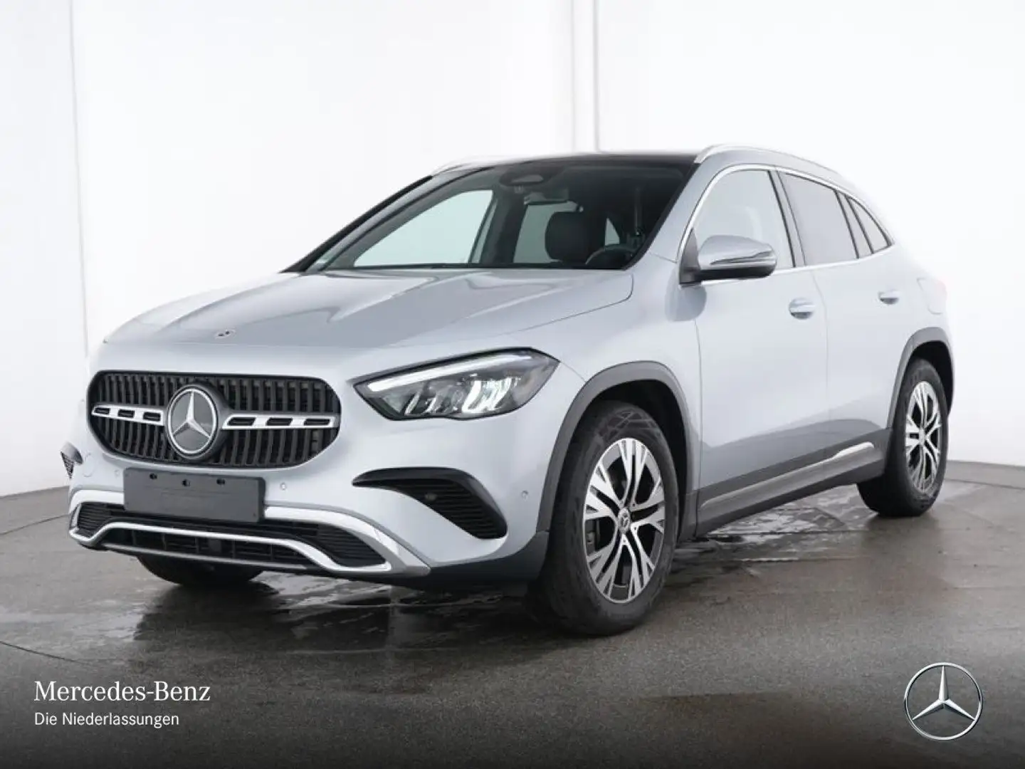 Mercedes-Benz GLA 200 PROGRESSIVE+PANO+AHK+LED+BURMESTER+KAMERA Silber - 2