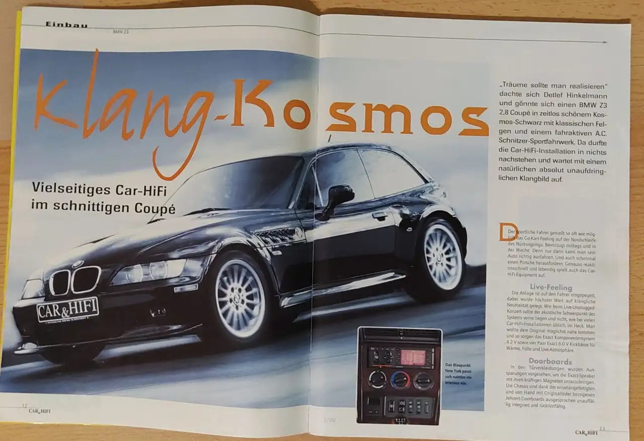 BMW Z3 Coupé 2.8 Motor ATM 5 Tsd km Sammlerstück NAV, foto 4