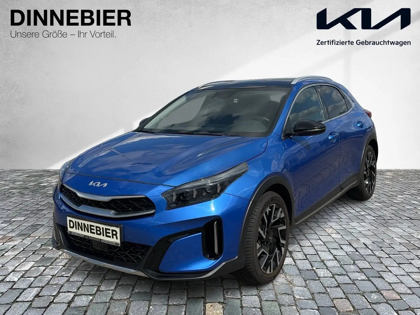 Kia XCeed 1.5T Platinum Glasdach+LED+Kamera+Navi Bleu - 2
