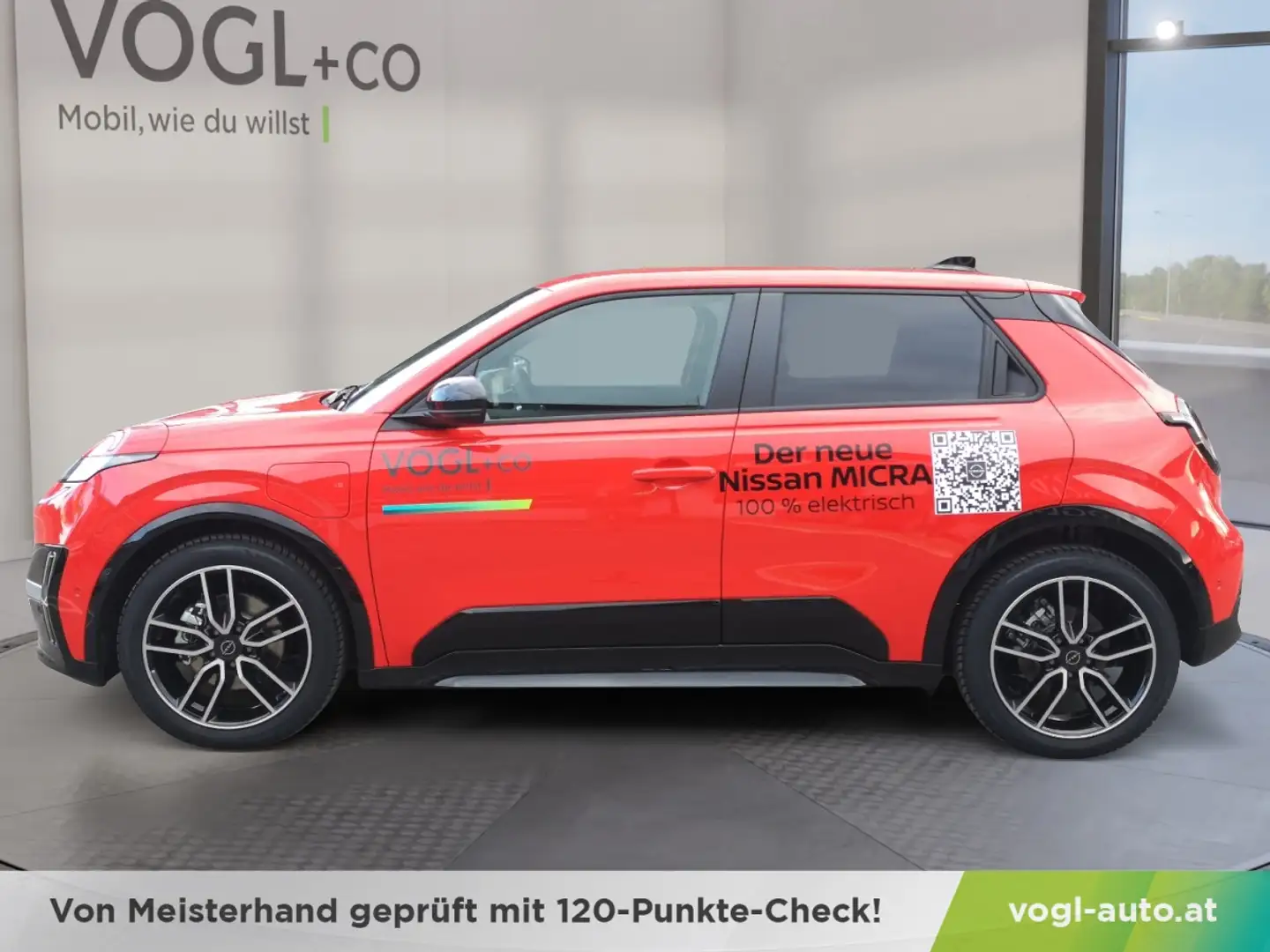 Nissan Micra Advance 52kWh 150PS Rot - 2