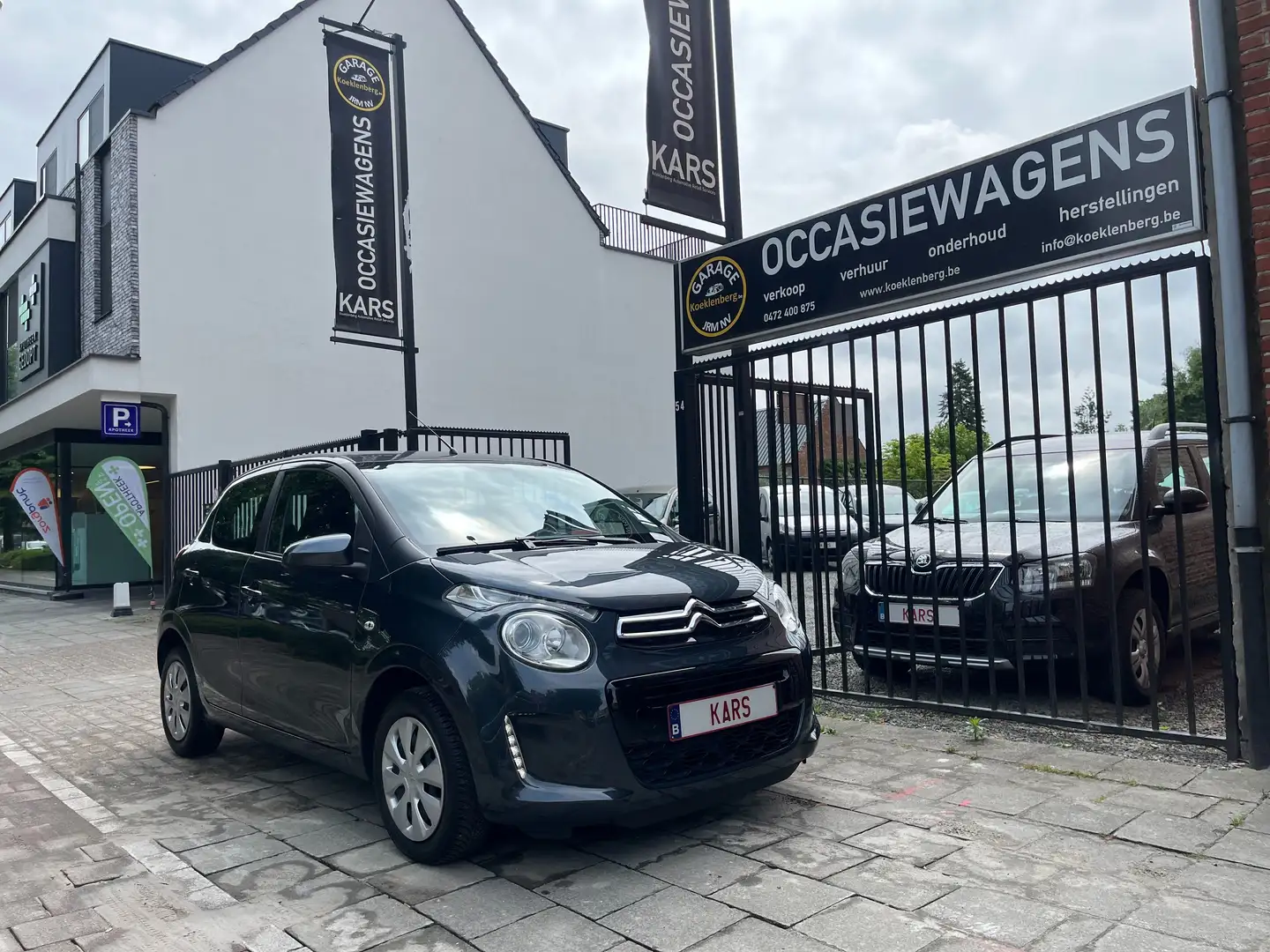 Citroen C1 1.0 VTi AUTOMAAT/AIRCO/BLUETOOTH/GARANTIE/NIEUW! Gris - 1