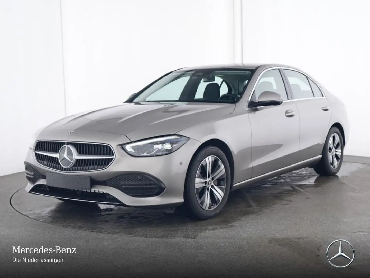 Mercedes-Benz C 180 AVANTG+360+AHK+LED+KEYLESS+9G Silber - 2