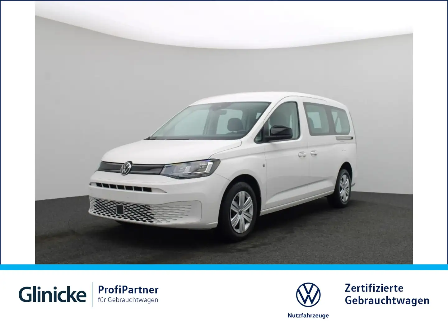 Volkswagen Caddy 2.0 TDI DSG Heckausschnitt Climatroni Blanc - 1
