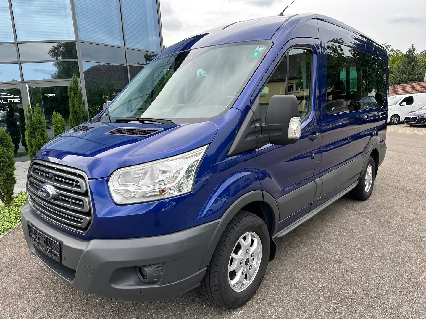 Ford Transit 350 L2 Trend /9-Sitze/Klima/SHZ/Kamera/AHK Albastru - 1