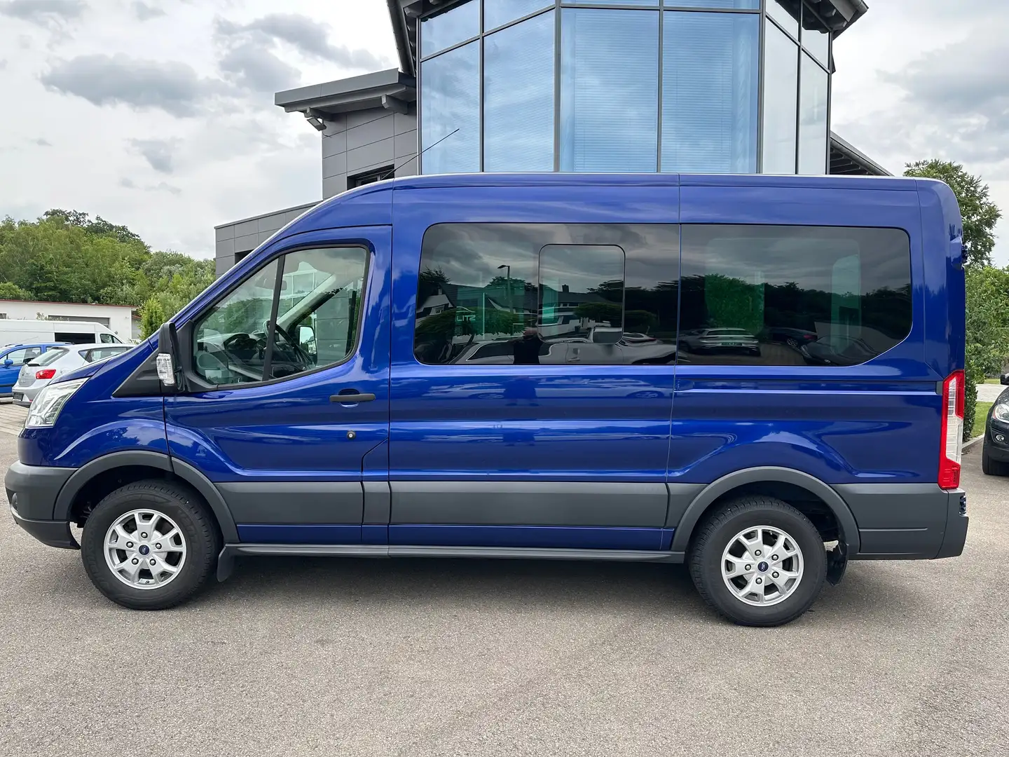 Ford Transit 350 L2 Trend /9-Sitze/Klima/SHZ/Kamera/AHK Albastru - 2