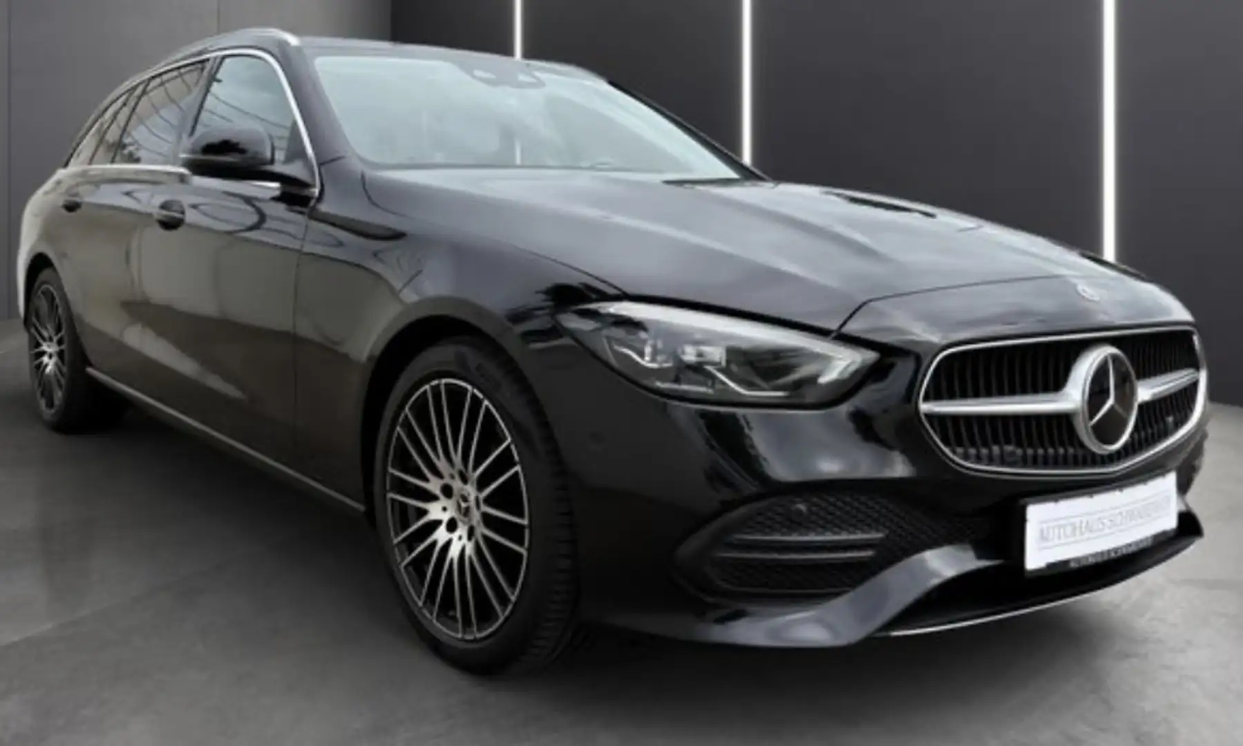 Mercedes-Benz C 220 d AVANTGARDE,AHK,RÜCKFK.,NAVI,LEDER Schwarz - 1