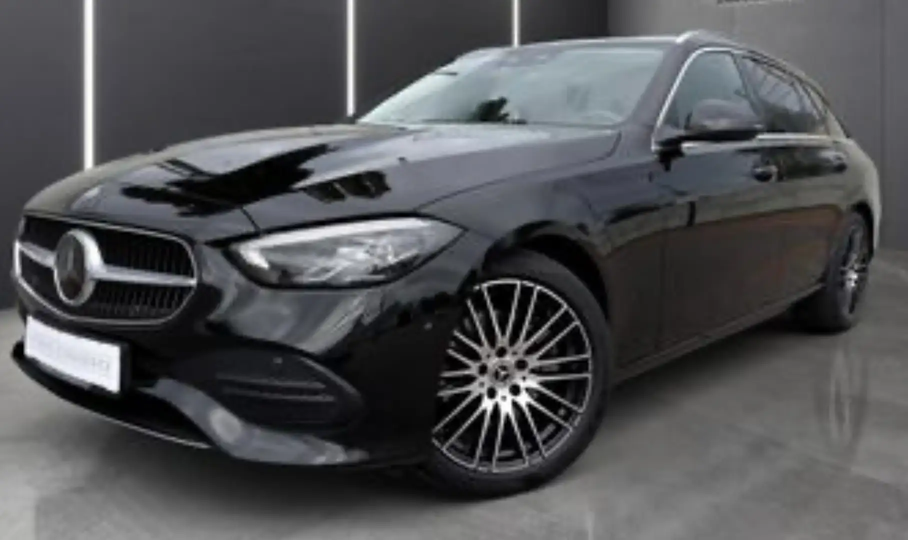 Mercedes-Benz C 220 d AVANTGARDE,AHK,RÜCKFK.,NAVI,LEDER Schwarz - 2