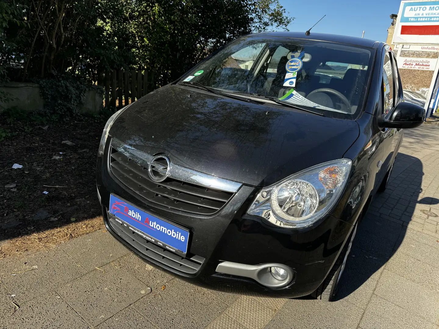 Opel Agila 1.2 Edition,1 Hand , Klima,Tüv Neu. Nero - 1