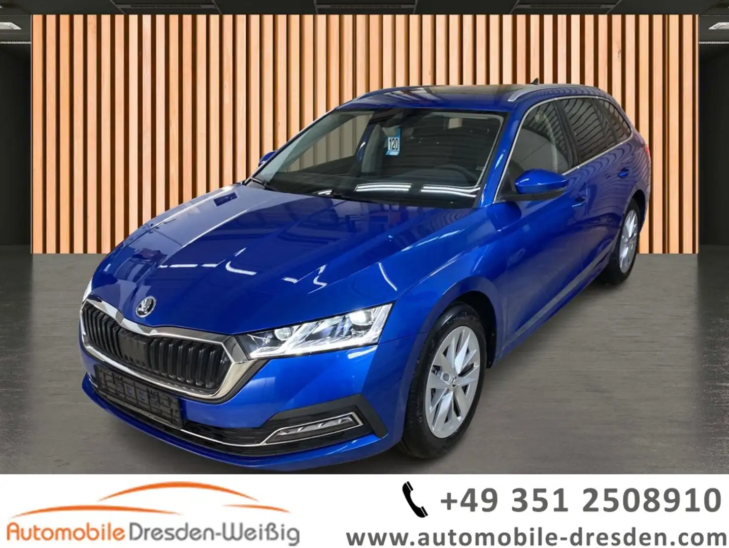 Skoda Octavia Combi 1.5 TSI DSG Style*Navi*Pano*Matrix Blau - 1