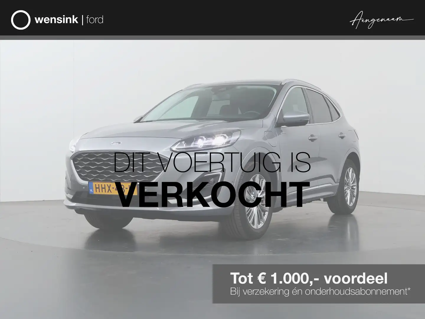 Ford Kuga 2.5 PHEV Vignale | Head Up | Cruise Control Adapti Gris - 1